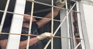 Демонтаж металлических оконных решеток в Новошахтинске – расценки в смете от 1055 рублей